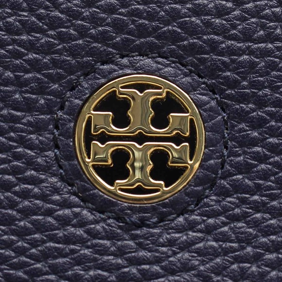 Tory Burch Perry Tote Navy/Silver